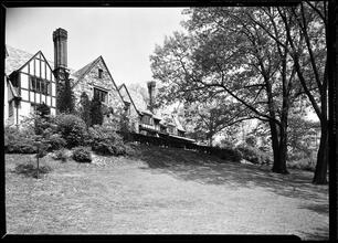 W. E. Ditmars [residence]. General view from lawn.