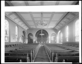 481 Hudson Street. St. Luke's Protestant Episcopal Chapel, interior.