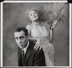 [Jason Robards Jr. as Manley Halliday and Rosemary Harris as Jere Halliday in "The Disenchanted".]