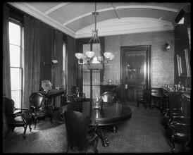 6 Washington Square North. Cross residence, interior.