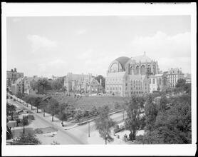 Amsterdam Avenue and 112th Street. St. John the Divine Cathedral.
