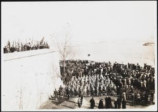 [50th Anniversary of the Statue of Liberty.]
