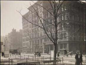 [Union Square West, looking south from 15th Street toward 14th Street.]