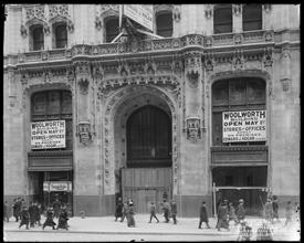 Woolworth Building, main entrance and stores.