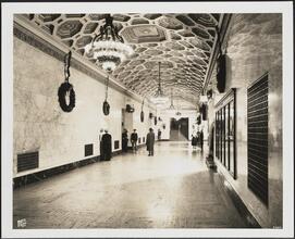 60 East 42nd Street. Lincoln Building. Interior, entrance lobby