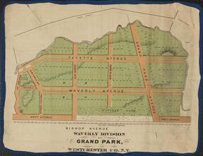 Waverly Division of Grand Park, Westchester Co. N.Y.