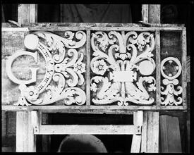 Gorham Co., model of cartouche.