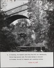 [Old Croton Aqueduct arch at Ossining, N. Y.]