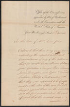 Decision by the Office of the Commissioners appointed by Act of Parliament under the Convention with the United States of America to Anne De Lancey Jones, April 10, 1806