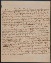 Undated letter from John De Lancey to James De Lancey