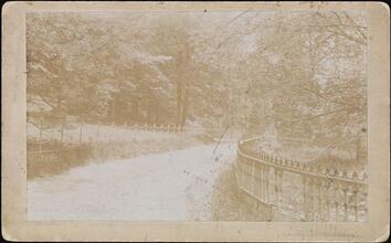 [Entrance to Audubon Park at 156th Street.]