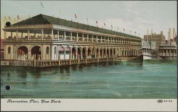 Recreation Pier, New York.