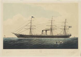 The Royal Mail Steam Ship "Australasian" 3100 Tons