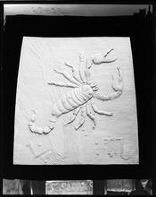 National City Bank. Relief ceiling zodiac.