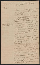 Letter from Peter Jay Munro to John Jay, January 9, 1804