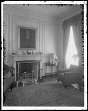 156 East 78th Street. Mrs. Hoffman Miller residence, living room.