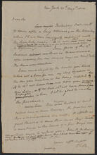 Letter from Peter Jay Munro to John Jay, August 20, 1800