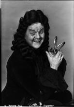 [Lawrence Tibbett as Captain Hook.]