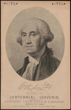 [Centennial Celebration of the Inauguration of George Washington.]