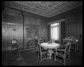 East 73rd Street. Guggenheim residence, dining room.