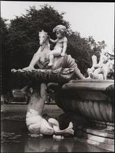 Detail, fountain from Lake Como, Bronx Zoo.
