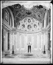 Rotunda of the Morgan Library.