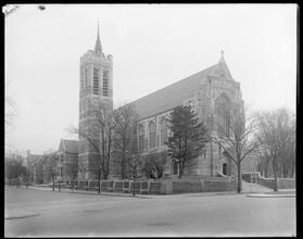West 155th Street at the S.E. corner of Broadway. Chapel of the Intercession.