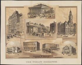 [Map of lots from Greenwich Lane to 14th Street at intersection of Seventh Avenue]