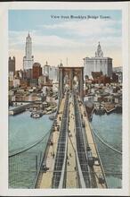 View from Brooklyn Bridge Tower.