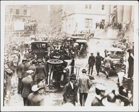 [Wall Street bomb explosion.]