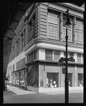 59th Street and 3rd Avenue. Bloomingdales, ground floor windows.