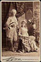 [Mr. and Mrs. Cornelius Vanderbilt II (neé Alice Claypoole Gwynne).]