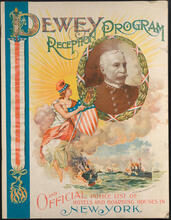 Dewey Reception Program and Official Police List of Hotels and Boarding Houses in New York.