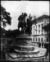 [Statue of Sherman in Central Park, 5th Avenue and 59th Street. Setting and pedestal by Charles McKim.]