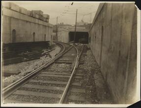 [Train tracks.]