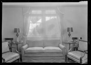 Cosmopolitan Club. Reception room window.