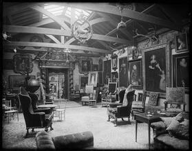 Room inside Stanford White's city house.