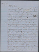 Letter from Thomas Jones to David Richard Floyd, May 11, 1786
