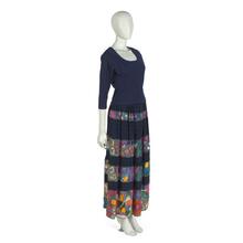Ensemble comprising two blouses and a skirt incorporating Mexican rebozo
