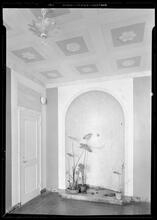 Cosmopolitan Club. Wall fountain.
