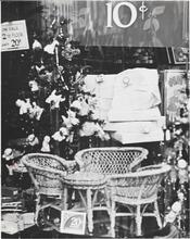 [Woolworth's window display.]
