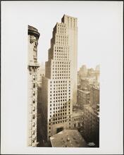 Exchange Place and Broadway. Chase National Bank building