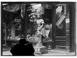 Cigar Store Indian series, 26th St. & Second Avenue, S. Ehrlich Cigars