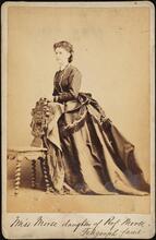 Miss Morse, daughter of Prof. Morse. Telegraph fame.