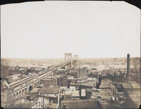 [Brooklyn Bridge from the Tribune Building.]