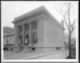 West 156th Street. American Numismatic Society Building, Joan of Arc Exhibit.
