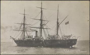 [U.S.S. "Hartford".]