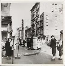 [Bleecker Street, looking west from Leroy Street.]