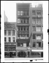 121 West 42nd Street. Adler's Shoe Store, general exterior view.