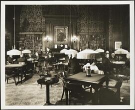 1 West 54th Street. University Club. Interior, card room